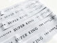 BULK Pack Bedding Bands Set Of 6 - Super King