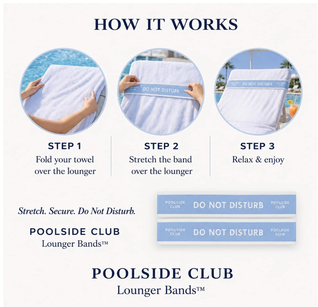 Do Not Disturb Lounger Bands™ – INDIVIDUAL SECOND